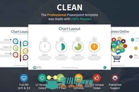 简洁风格PPT模板Clean Powerpoint Template