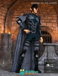 男性精灵骑士超酷霸气的铠甲3D模型合辑