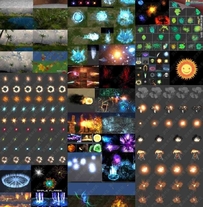 73个Unity3d游戏特效粒子 插件 特效资源包大合集