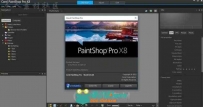 PaintShop专业相片编辑软件X8V18.2.0.61版　corel paintshop pro x8 ultimate 18.2...