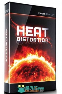HeatDistortion热浪变型影视特效AE插件V1.0.30版 Video Copilot Heat Distortion v...