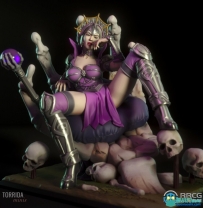 邪恶琳宇宙的巨人希曼动漫角色雕塑3D打印模型