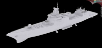中国055重型驱逐舰3D模型
