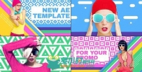 多彩时尚夏季时装幻灯片产品宣传AE模板 Videohive Keep It Trendy 17364914