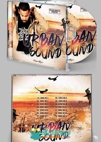 城市声音注意CD封面展示PSD模板Urban_Sound_CD_Cover_aaa