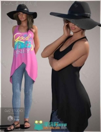 女性夏季美丽清凉的服装3D模型合辑