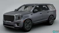 GMC Yukon Denali 2022款大型豪华越野汽车3D模型