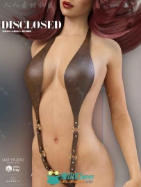 女性诱惑开放的皮带内衣3D模型合辑