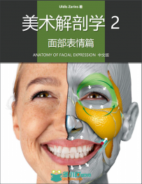 人体面部表情艺用解剖书籍杂志