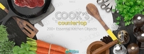 350组厨房用品厨具相关PSD模板平面素材合集