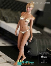 超性感高挑美丽的女性角色3D模型合辑