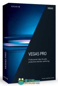 MAGIX VEGAS PRO专业影师剪辑非编软件V15.0.0.387版