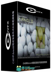C4D中Arnold超级渲染技术训练视频教程 cmiVFX Arnold To Cinema 4D