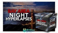 大湾区旧金山夜景4K高清视频素材合集