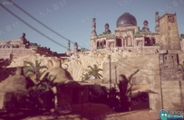沙漠宫殿城市大型环境场景Unity游戏素材资源