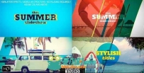 炎炎夏日相册动画AE模板 Videohive Favorite Summer Slideshow 11959638