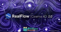 RealFlow流体动力学模拟C4D插件V2.0.1版 NEXTLIMIT REALFLOW CINEMA 4D 2.0.1 WIN MAC
