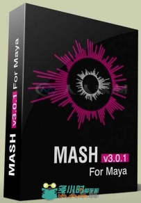 Maya节点控制器插件MASH V3.0.1版 Mainframe MASH v3.0.1 For Maya 2012-2015 Win64