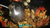 美食红烧鱼回锅肉视频素材