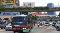 城市交通车辆高清实拍视频素材