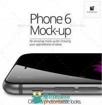 Phone 6苹果手机PS模板 Graphicriver Phone 6 Mock Up 8998141