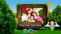 《快乐动物园中的儿童AE模板》VideoHive Happy Childrens 2712348