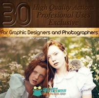 30款高质量照片调色PS动作graphicriver 30-High-Quality-Actions-8736645
