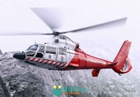 欧洲救护直升机高精3D模型