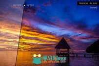 海岛假日照片调色lightroom预设Tropical Holiday Lightroom Presets