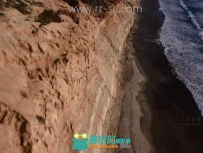 海岸上的天然土壤高清实拍视频素材