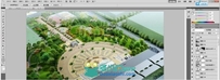 每张图250M 收集10个城市广场设计效果图PSD分图层 景观园林...