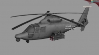 次世代CG资源 武装直升机 WZ-9 武直9 3D模型