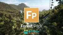iToo ForestPack森林草丛植物生成3dsmax插件V5.4版 FORESTPACK PRO 5.4 FOR 3DS MA...
