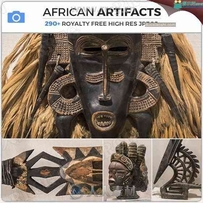 300组非洲历史文物收藏高清参考图片合集