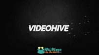 超酷火花粒子黑白标志Logo演绎AE模板Videohive Black And White Logo Reveal 1725...