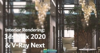3dsMax中V-Ray Next室内场景终极渲染技术视频教程