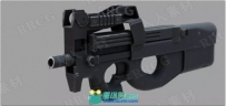 高级步枪防御武器道具Unity游戏素材资源