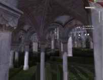 U3d古代宫殿 修道院遗址游戏场景3d模型