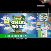 学校教育宣传三维动画片头AE模板
