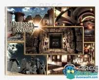 地牢和城堡3D梦幻环境场景Unity游戏素材资源