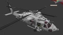 【4套】Support Heli Attack攻击直升飞机3D模型