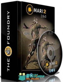 Mari三维纹理绘制工具软件2.6v3版 The Foundry Mari 2.6v3 Win Mac Linux