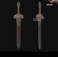 莱恩国王的剑模型 莱恩国王之剑