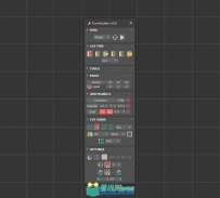 Formcutter_2.0实时切割插件3dsmax201-2021