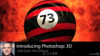 PS三维3D商业设计实例训练视频教程 Photoshop for Designers Practical 3D Designs