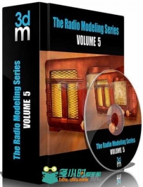 3dsMax收音机建模技术训练视频教程第五季 3DMotive The Radio Modeling Series Vol...