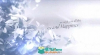 冬季圣诞节美丽粒子LOGO演绎AE模板 Videohive Christmas Winter Rapsody