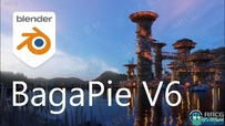 Bagapie Assets 200组环境资产Blender扩展资料V1.4.0版