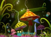 蘑菇场景3D模型