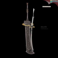 两把【白色契约】【百兽之剑】3D武器模型
